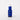 Niebieska butelka z olejkiem CBD o mocy 1500 mg, THC-free, z białą pipetą na białym tle.