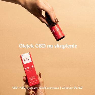 NO.18 Better Focus: Olejek CBD na skupienie